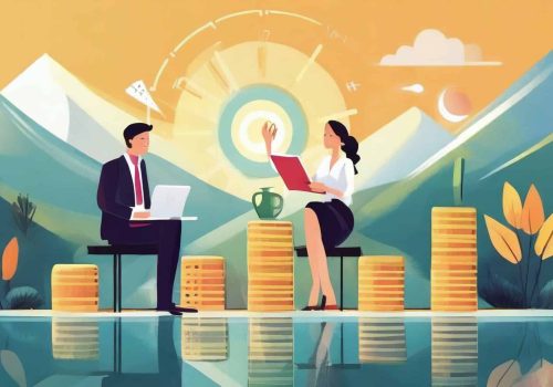 Firefly Photo illustrant une aide financière pour les entreprises 57360 Illustration pour montrer une aide financière pour la croissance d'une entreprise